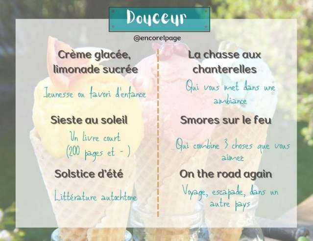 Défi livresque estival 2021 | La Bibliomaniaque